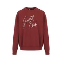 EA7 宽松舒适落肩袖户外运动风塔头卫衣女