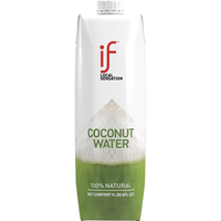 IF 溢福 泰国进口椰子水椰子汁果汁饮料补充电解质补水 纯椰子水1L*8瓶
