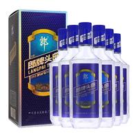 LANGJIU 郎酒 郎牌 头曲 蓝标 50%vol 酱香型白酒 500ml*6瓶 整箱装