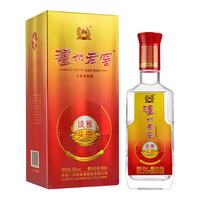 LUZHOULAOJIAO 淡雅头曲 52度浓香型白酒 500ml 单瓶 整箱装 年货送礼