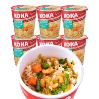 KOKA 可口 快熟面组合装 6口味 70g*6杯