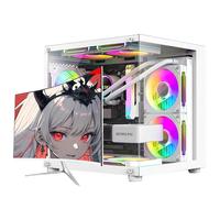 宏硕 DP08P87 至强版 27英寸 商用台式机 黑色 (E5-2650V2、GTX 1050Ti 4G、16GB、240GB SSD+500GB HDD、风冷)