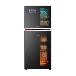 志高 消毒柜家用小型立式台式桌面双门饭店商用免沥水高温消毒碗柜
