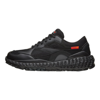 斯凯奇(Skechers)秋季男鞋轻便机能怪兽鞋系列潮流老爹鞋舒适百搭日常运动休闲鞋 全黑色 40