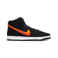 Nike耐克官方SB DUNK HIGH PRO男/女运动鞋高帮休闲情侣鞋BQ6826 44 003黑/大学金/队橙/大学红
