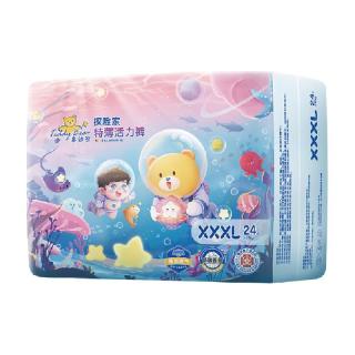 泰迪熊 拉拉裤探险家特薄XXXL24片尿不湿干爽透气宝宝非纸尿裤