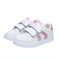 ABCKIDS ABC KIDS童鞋男童鞋季儿童运动鞋板鞋革面防水贝壳头女童小白鞋 白玫瑰粉 34