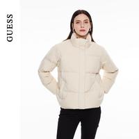 GUESS 女士日常通勤百搭立领羽绒服-W4PL4TW55R0