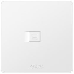公牛 G12T102B 一位电脑六类插座 象牙白