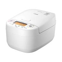 象印（ZO JIRUSHI）电饭煲 日本压力IH铸铁涂层黑内釜 NW-YAH10C 白色 白色 3L