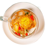 北京同仁堂菊花枸杞决明子茶搭清明甘草茶去肝旺火熬夜肝益养生茶 1盒装30袋