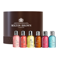  MOLTON BROWN/摩顿布朗 奢香香氛 沐浴露套装  沉香金箔 50ml*6