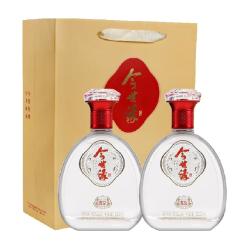 今世缘 纯粮酿造 白酒 礼袋  2x1x500ml 浓香型 包装 42
