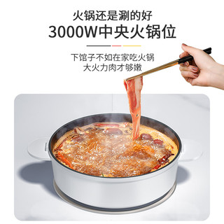  FDLAI/富得莱 自动恒温 电磁炉火锅  触控白