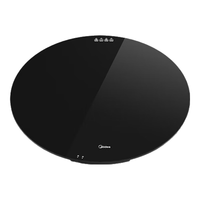 美的 暖菜板加热板热菜板保温板 家用多功能餐桌转盘保温垫恒温加热桌垫热牛奶神器（60cm圆形）