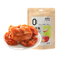 来伊份蒸苹果干80g 蜜饯休闲零食办公室果干果肉脯苹果片