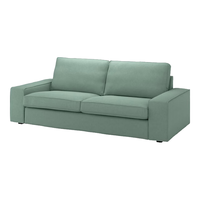 宜家（IKEA）KIVIK奇维三人布艺沙发可拆洗客厅家居 *浅绿塔米拉