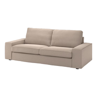 宜家（IKEA）KIVIK奇维三人布艺沙发可拆洗客厅家居 *米黄色塔米拉