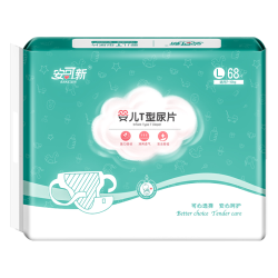 安可新 婴儿尿片 L68片