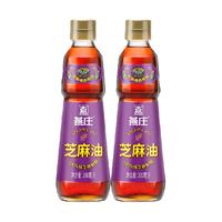 燕庄 纯芝麻油 600ml 300ml*2瓶