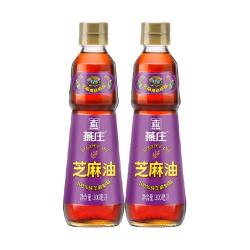 燕庄 纯芝麻油300ml*2瓶香油