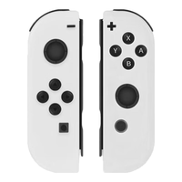 任天堂 NintendoSwitch主机joycon手柄底座国行充电器HDMI线oled游戏机续航体感机配件 joy-con手柄【白色一对】全新拆机
