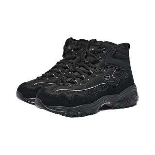 斯凯奇（Skechers）贝壳熊女鞋秋冬加绒保暖老爹鞋复古高帮鞋厚底增高休闲靴168026