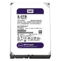 Western Digital 西部数据 紫盘系列 3.5英寸 监控级硬盘 8TB(PMR、5400rpm、128MB)WD80EJRX
