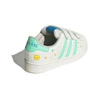 阿迪达斯(adidas)童鞋三叶草SUPERSTAR魔术贴女小童贝壳头经典板鞋运动鞋IF4319 30.5码/12k/适合脚长18cm