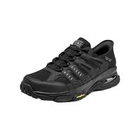 斯凯奇（Skechers）男子气垫缓震户外越野徒步跑步运动鞋237322C 全黑色/BBK 43