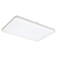 美的(Midea)LED三色光吸顶灯卧室房间灯具开关调控灯具全光谱高显护眼灯饰 全光谱开关三色-60W卧室圆灯
