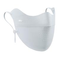 蕉下（beneunder）无痕防晒口罩女全脸防晒面罩防紫外线脸基尼蓝烟灰AL83224