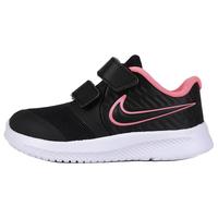NIKE 耐克 儿童魔术贴休闲运动鞋 AT1803-002 黑色/粉色 25