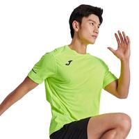 JOMA短袖t恤男夏季薄冰丝冰感速干衣圆领纯色休闲运动上衣 荧光绿 XL