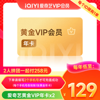爱奇艺 视频黄金VIP会员 12个月