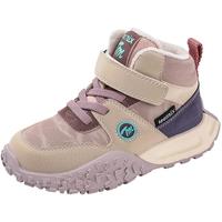 天美意（TEENMIX）天美意童鞋儿童运动鞋加绒保暖高帮女童二棉鞋子大童 紫色 加绒  30码