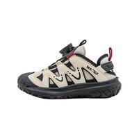 天美意童鞋男童运动鞋女童鞋子春秋轻便软底男宝老爹儿童跑步鞋 米色 26