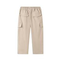 马骑顿（MQD）MQD男童25春中大童工装户外露营登山休闲裤 卡其 150