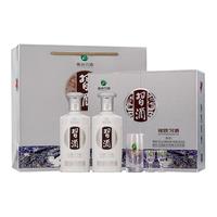 【习酒】贵州习酒银质礼盒装53度酱香型白酒500ml*2瓶