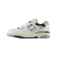 NEW BALANCE 板鞋男鞋女鞋24经典复古运动休闲篮球鞋小白鞋BB550系列 米白色/灰色 BB550VGB 42 (脚长26.5cm)
