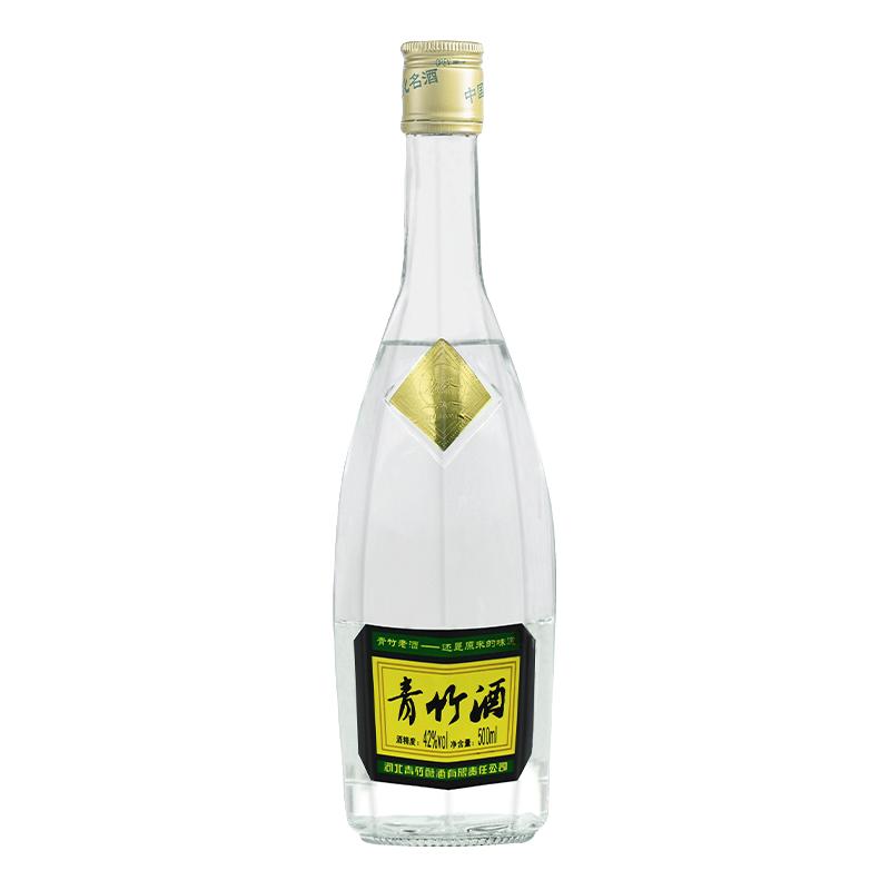  青竹 纯粮食 浓香型白酒  42%Vol. 包装 500ml