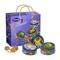 杰克布森（Jacobsens）丹麦森林物语Emoji元气礼盒海盐曲奇450g