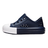 匡威Converse童鞋男女童2024年包头防撞夏季速干沙滩一脚蹬儿童凉鞋 暗夜蓝 26