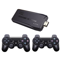 活石（LIVING STONES）游戏机连接电视双人无线手柄家用怀旧红白街机摇杆对战大型经典游戏盒子男孩 配64G卡+2万款游戏+无线双手柄