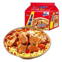 康师傅 一倍半葱香排骨方便面15包+泡面碗