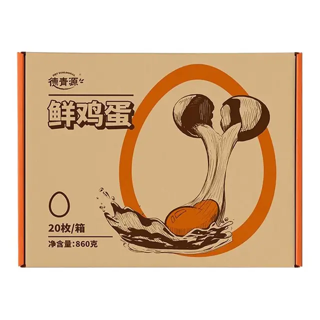 DQY ECOLOGICAL 德青源 鲜鸡蛋 860g