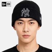NEW ERA针织帽MLB帽子纽亦华帽子冬季男女冷帽NY保暖毛线帽