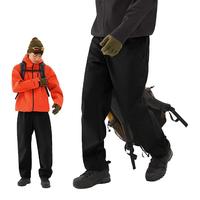 探拓软壳裤男保暖加绒透气登山冲锋长裤