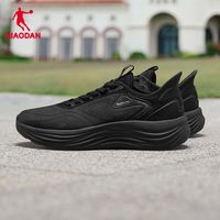 乔丹QIAODAN秒穿一脚蹬健步鞋男秋季网面透气减震轻便运动跑步鞋