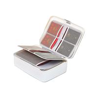 禧天龙磁扣证件收纳箱文件收纳盒重要家庭证书收纳盒房产本资料 三层